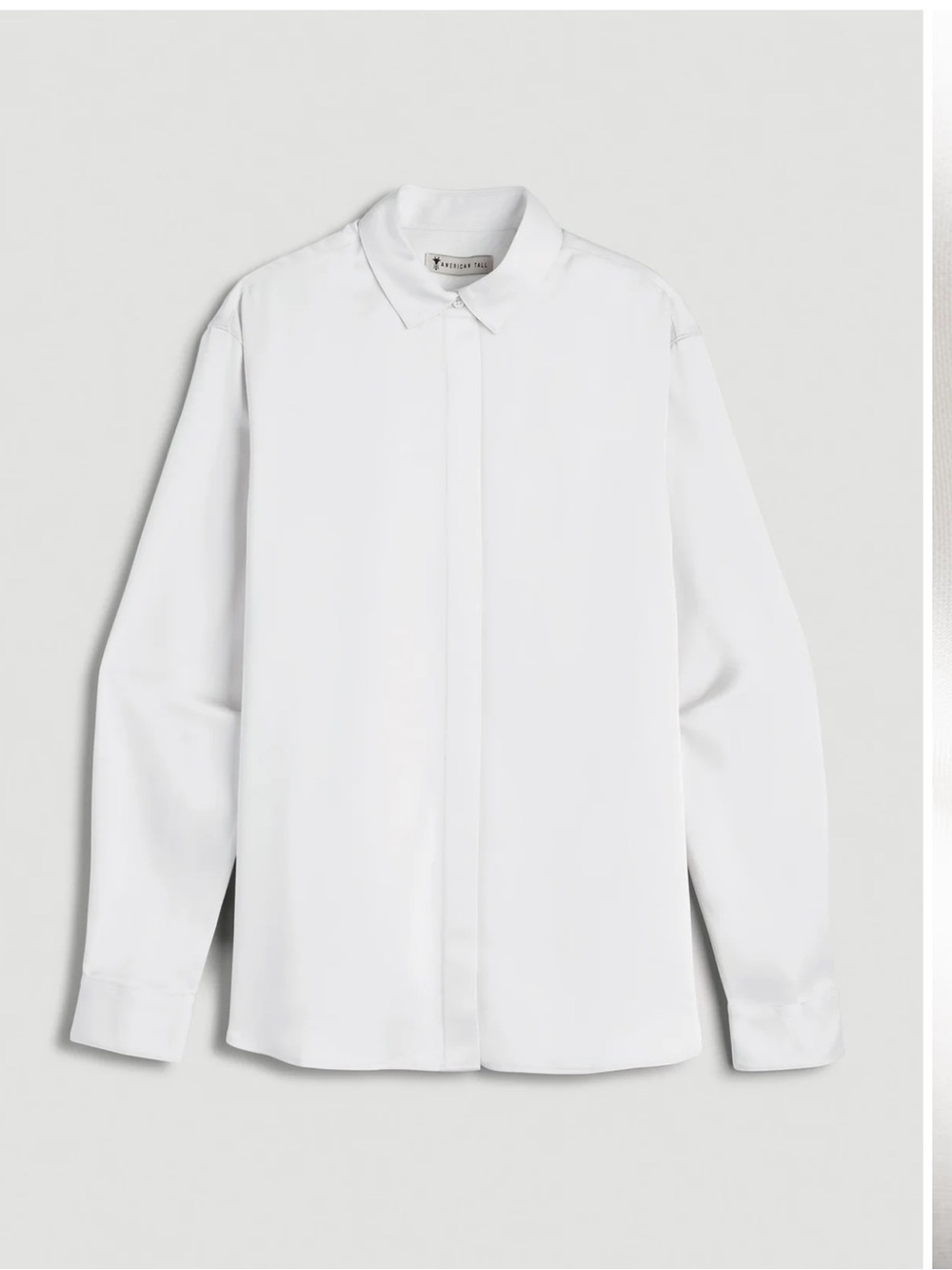 American Tall Relaxed Button-Up Blouse
